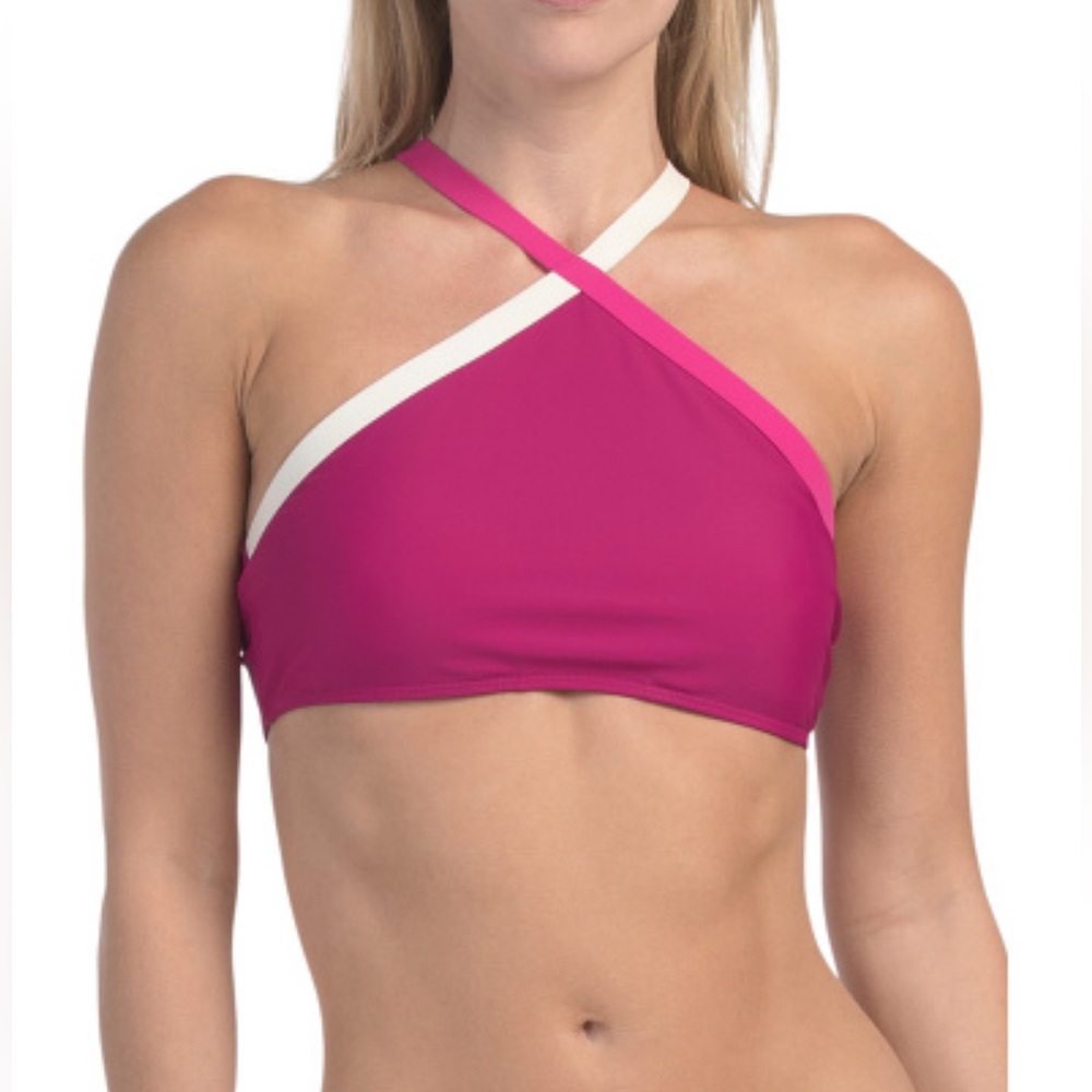 NWT [Summersalt] x Markarian Fused River Bikini Swim Swimsuit Top Pink Women’s 2